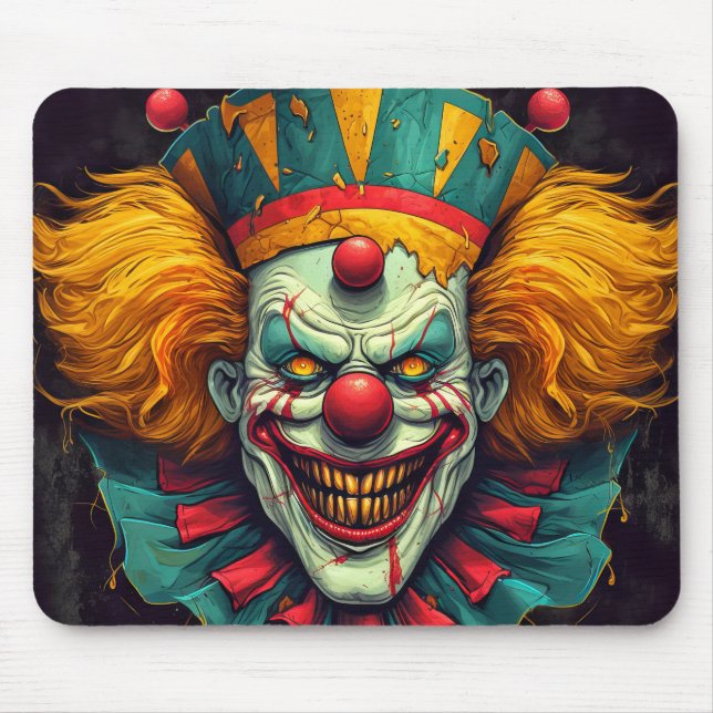 Clown Clown Kunstvoll wandern im Valle Verzasca Mousepad (Vorne)