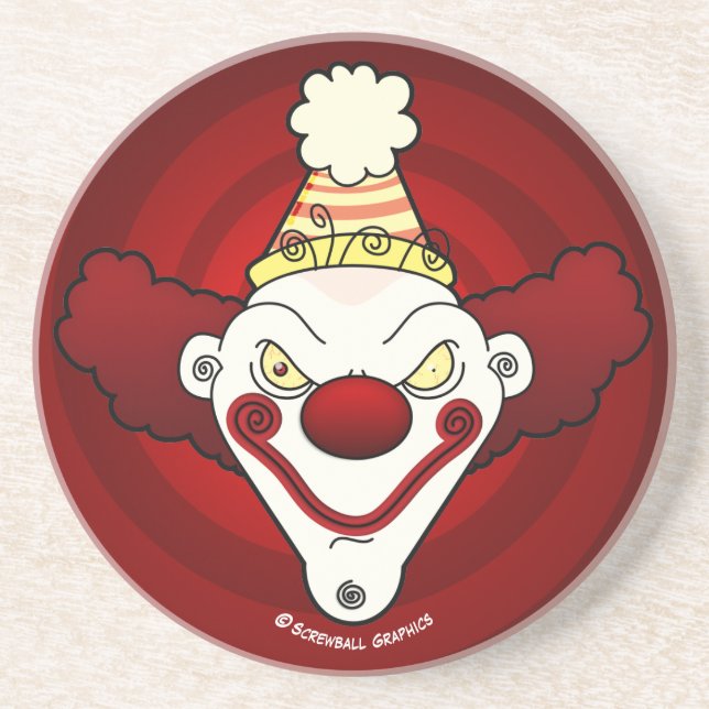 Clown! Coaster Untersetzer (Vorne)