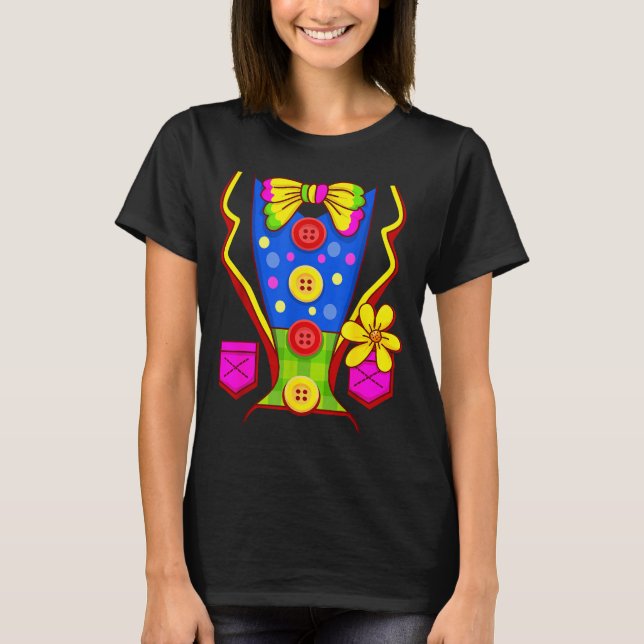 Clown Costume Circus  T-Shirt (Vorderseite)