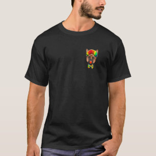 Clown Deutscher Schäferhund Zirkushund Tasche T-Shirt