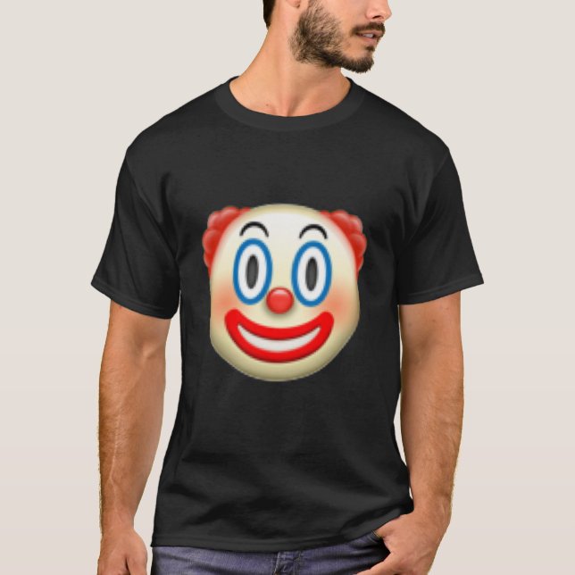 Clown Emoji Shirt Classic T - Shirt (Vorderseite)