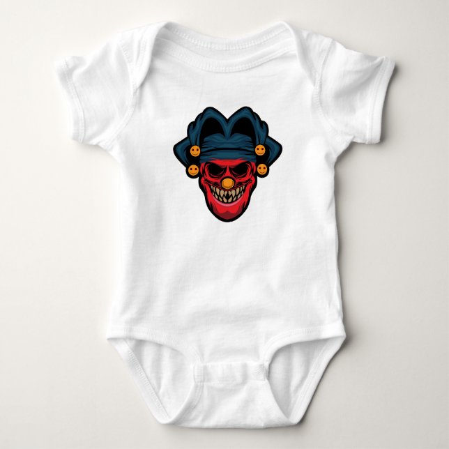 Clown Esport Baby Strampler (Vorderseite)