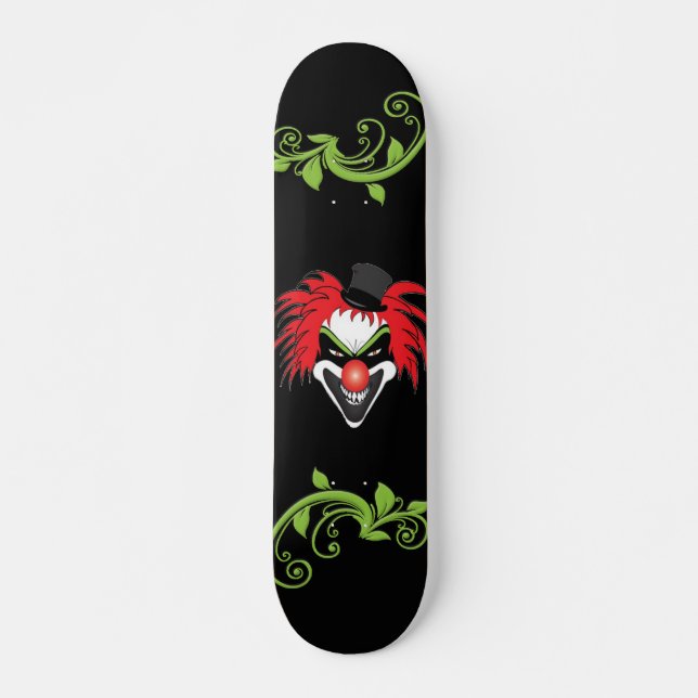 Clown-Face-Skateboard Skateboard (Vorne)