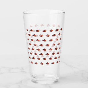 Clown Fisch Trinkglas Glas