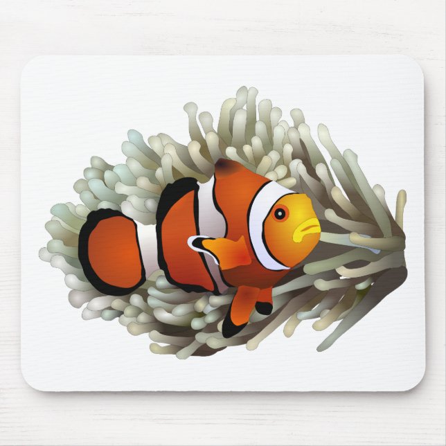 Clown-Fische Mousepad (Vorne)