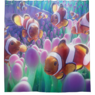 Clown-Fische Nemo Duschvorhang