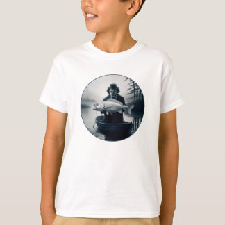 Clown Fisherman Fishing Funny Halloween T - Shirt