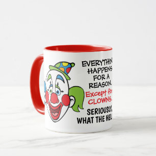Clown-Furzen riechen sonnig Tasse