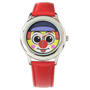 Clown-Gesicht Armbanduhr