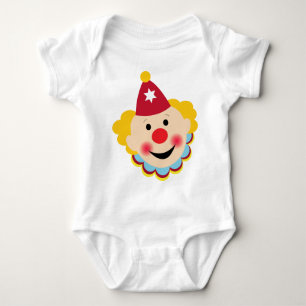 Clown-Gesicht Baby Strampler