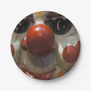 Clown-Gesicht Pappteller