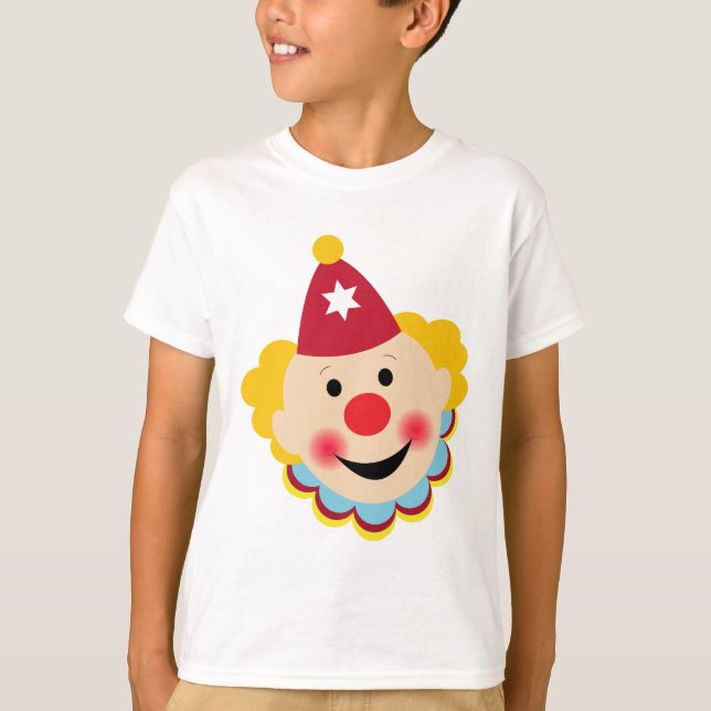 Clown-Gesichts-T - Shirt (Vorderseite)