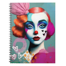 Clown Girl | Notebook-Journal Notizblock