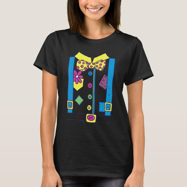 Clown Halloween und Karneval T-Shirt (Vorderseite)