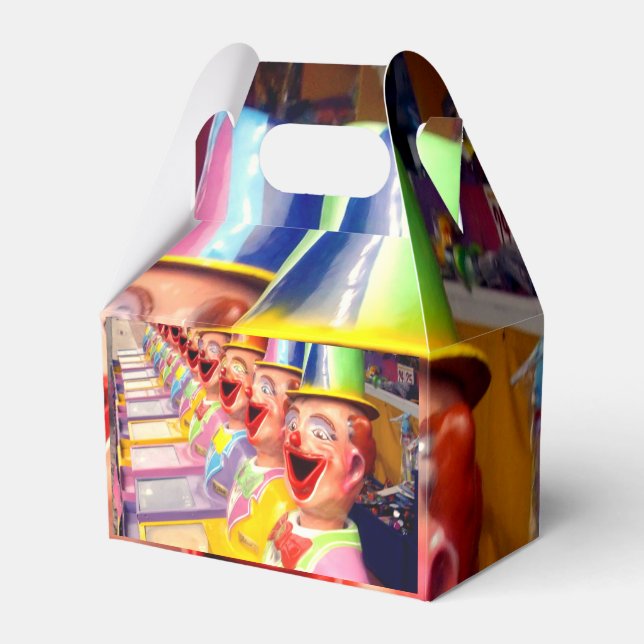 Clown Happy Faces Geschenkschachtel (Vorderseite)