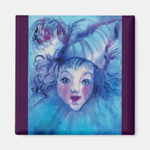 CLOWN IN BLAU MAGNET