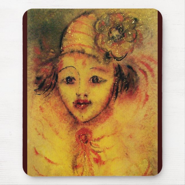 CLOWN IN GELB MOUSEPAD (Vorne)