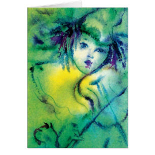 CLOWN IN GRÜN