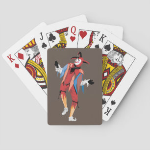Clown-Jester-Deck mit sehr viel Spaß beim Kartensp Spielkarten