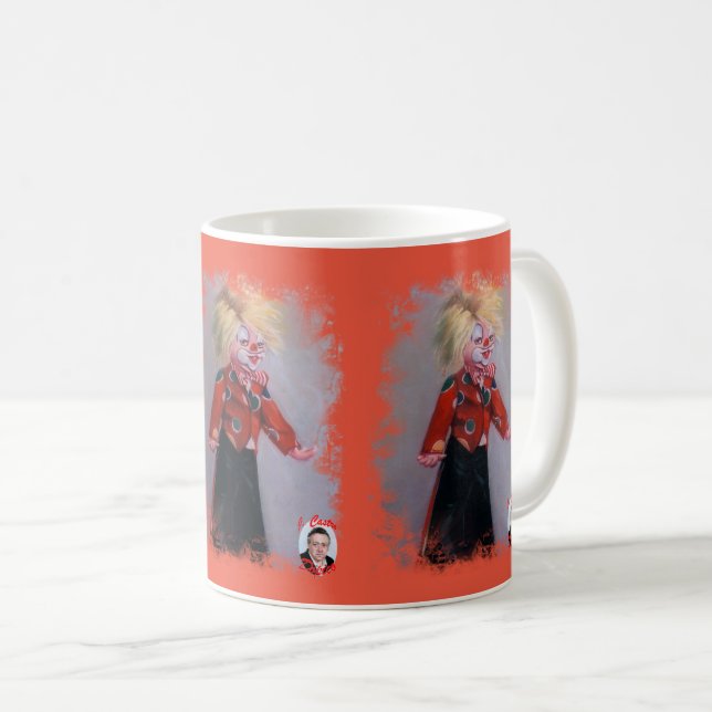 Clown Kaffeetasse (VorderseiteRechts)