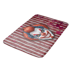 Clown-Karneval Halloween Badematte