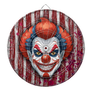 Clown-Karneval Halloween Dartscheibe