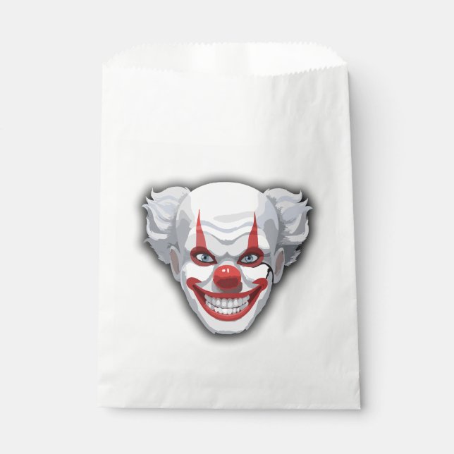Clown-Karneval Halloween Geschenktütchen (Vorderseite)