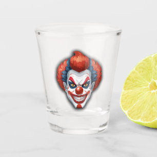 Clown-Karneval Halloween Schnapsglas
