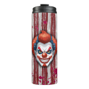 Clown-Karneval Halloween Thermosbecher