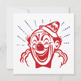 Clown-Karte