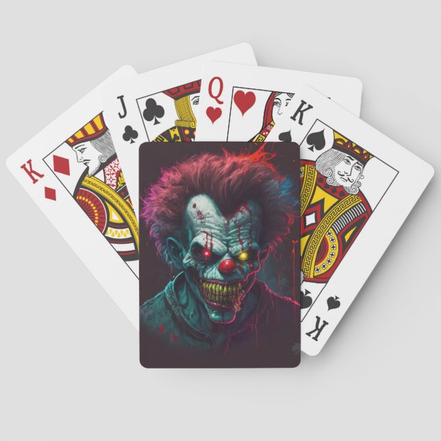 Clown-Karten Spielkarten (Rückseite)
