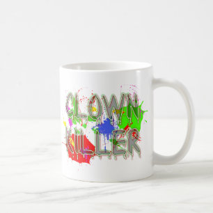 Clown Killer Funny Mug Spaß Tasse