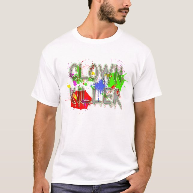 CLown Killer Funny Shirt Spaß (Vorderseite)