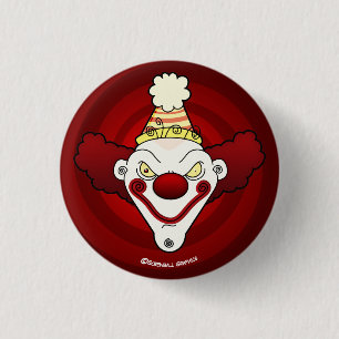 Clown! Knopf (klein) Button