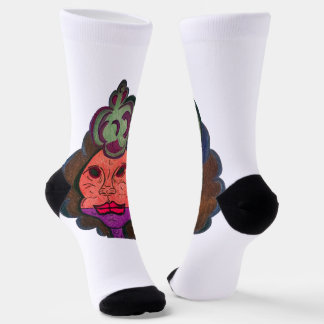 Clown-Königin Socken