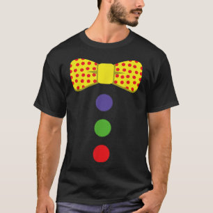 Clown-Krawatte-Kostüm Circus Rainbow Halloween Car T-Shirt