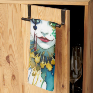 Clown-Küchentuch Geschirrtuch