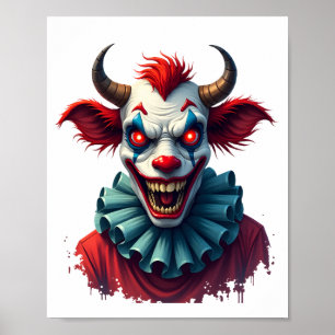 Clown-Kuh des Schreckens Poster