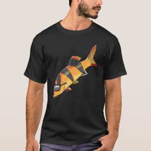 Clown Loach Fisch mit Sonnenbrillen Loaches Züchte T-Shirt