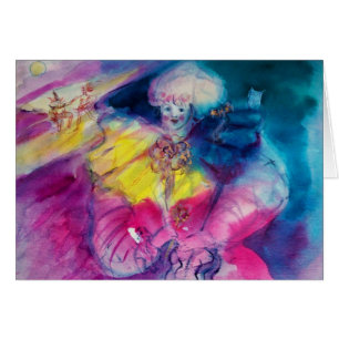 CLOWN MIT EULE UND VIOLINE