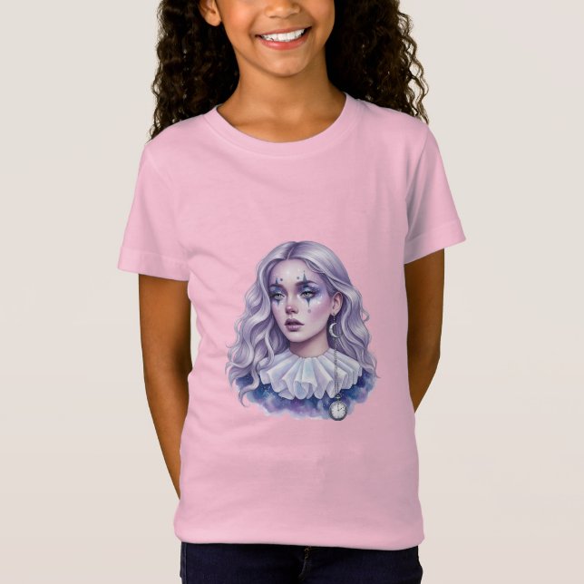 Clown mit Pocket Watch T-Shirt (Vorderseite)