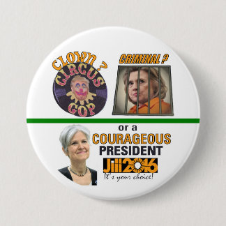 Clown? oder Verbrecher? Button