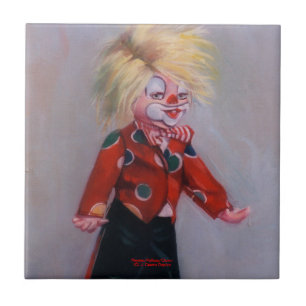 Clown/Pallaso/Clown Fliese