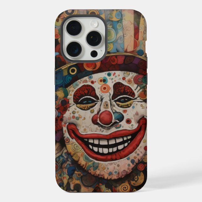 Clown Phone Case iPhone Hülle (Rückseite)