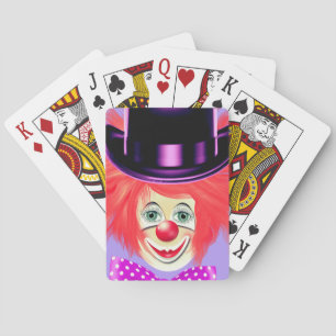 Clown Playing Cards Geschenk - Lächeln Spielkarten