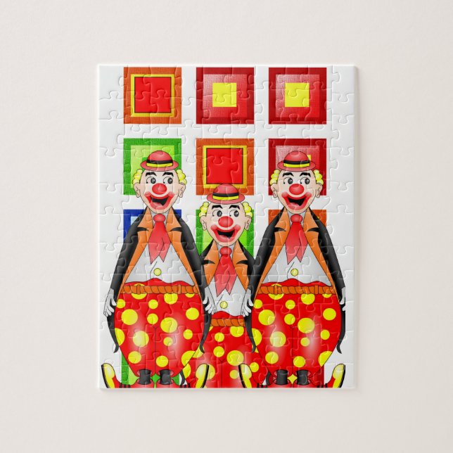 Clown-Puzzle Puzzle (Vertikal)