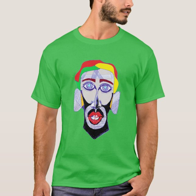 Clown-Roboter T-Shirt (Vorderseite)