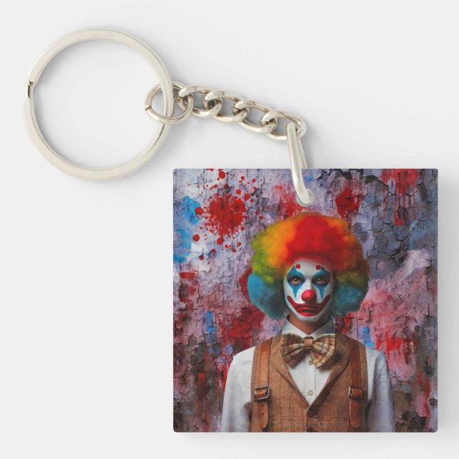 Clown Schlüsselanhänger (Vorderseite)