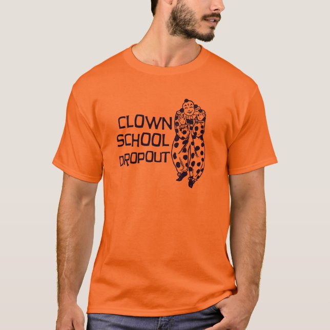 Clown-Schulaustritt T-Shirt (Vorderseite)