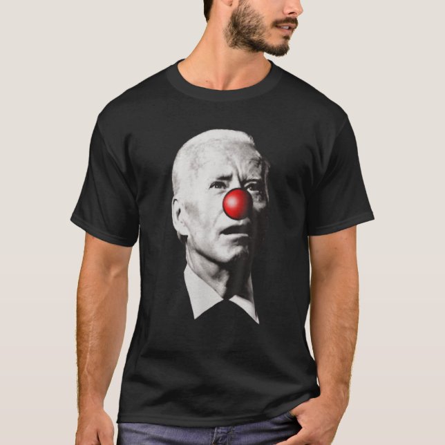 Clown Show Joe Funny Joe Biden ist ein demokratisc T-Shirt (Vorderseite)